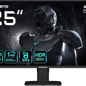 Monitor GIGABYTE GS25F2 de 25 pulgadas con resolución FHD y 200 Hz, tecnología al mejor precio