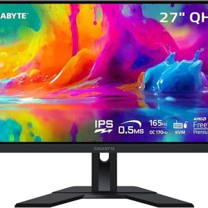 Monitor GIGABYTE M27Q de 27 pulgadas con 0.5ms y 165 Hz, tecnología al mejor precio
